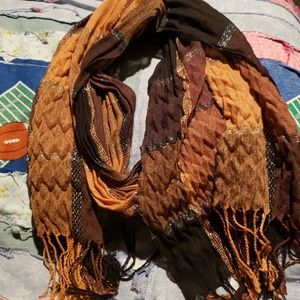 Dressy multicolored scarf